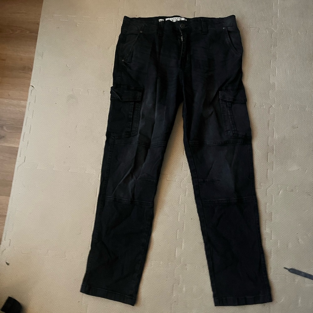 Men's Black Cargo Pants